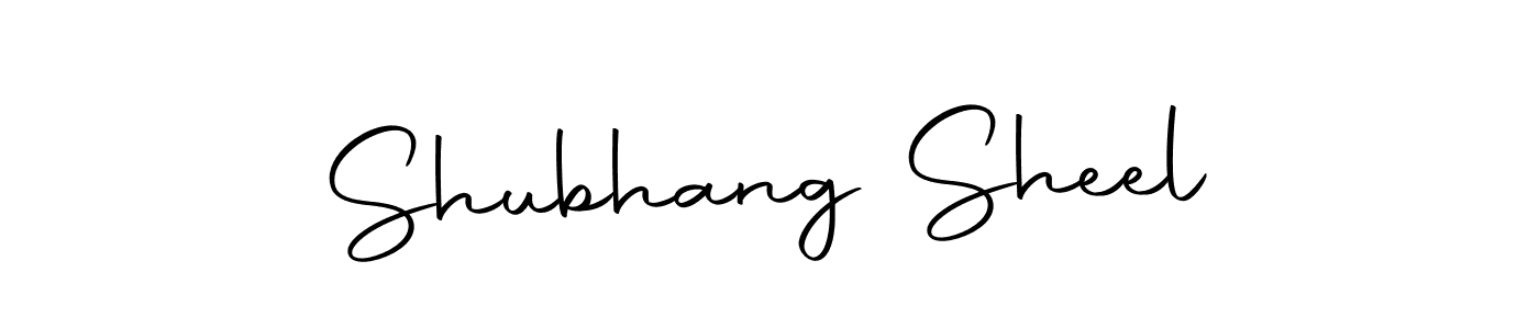 Similarly Autography-DOLnW is the best handwritten signature design. Signature creator online .You can use it as an online autograph creator for name Shubhang Sheel. Shubhang Sheel signature style 10 images and pictures png