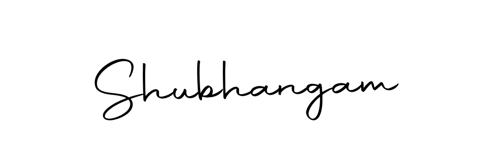 if you are searching for the best signature style for your name Shubhangam. so please give up your signature search. here we have designed multiple signature styles  using Autography-DOLnW. Shubhangam signature style 10 images and pictures png