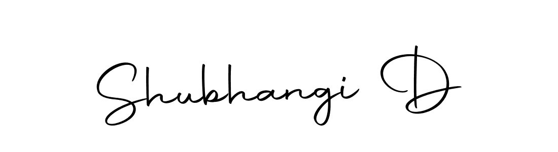 Make a beautiful signature design for name Shubhangi D. Use this online signature maker to create a handwritten signature for free. Shubhangi D signature style 10 images and pictures png