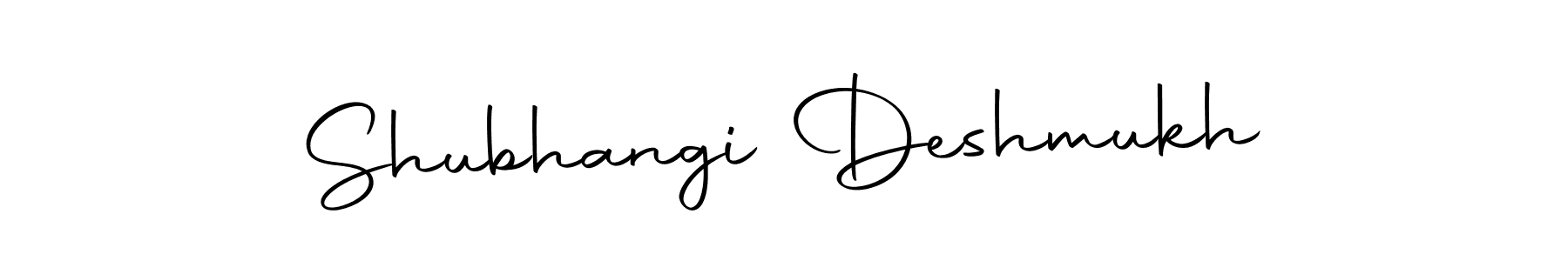 Create a beautiful signature design for name Shubhangi Deshmukh. With this signature (Autography-DOLnW) fonts, you can make a handwritten signature for free. Shubhangi Deshmukh signature style 10 images and pictures png