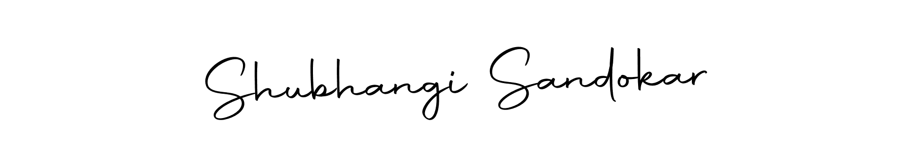 Make a beautiful signature design for name Shubhangi Sandokar. Use this online signature maker to create a handwritten signature for free. Shubhangi Sandokar signature style 10 images and pictures png