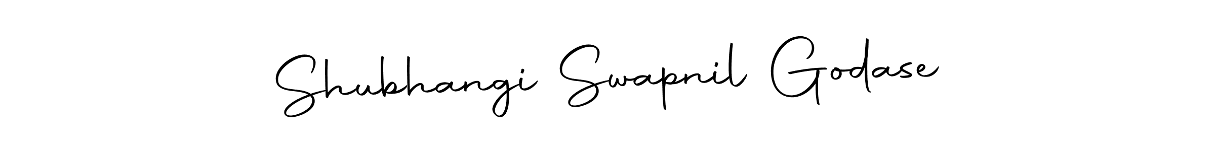 Make a beautiful signature design for name Shubhangi Swapnil Godase. Use this online signature maker to create a handwritten signature for free. Shubhangi Swapnil Godase signature style 10 images and pictures png