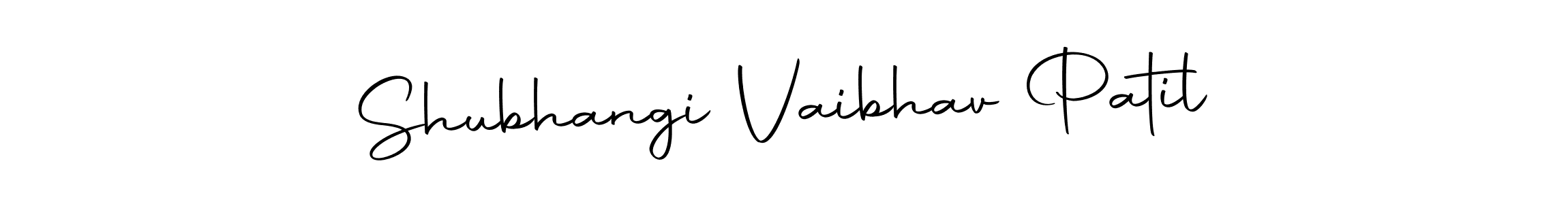 Design your own signature with our free online signature maker. With this signature software, you can create a handwritten (Autography-DOLnW) signature for name Shubhangi Vaibhav Patil. Shubhangi Vaibhav Patil signature style 10 images and pictures png