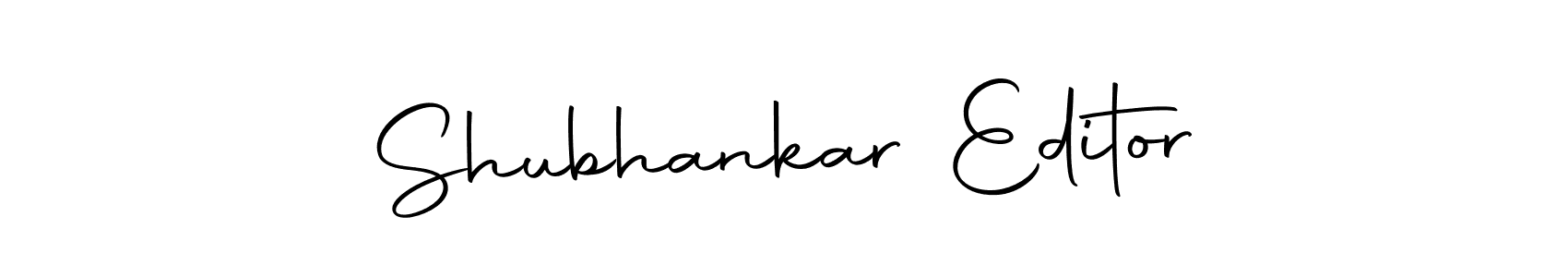 You can use this online signature creator to create a handwritten signature for the name Shubhankar Editor. This is the best online autograph maker. Shubhankar Editor signature style 10 images and pictures png