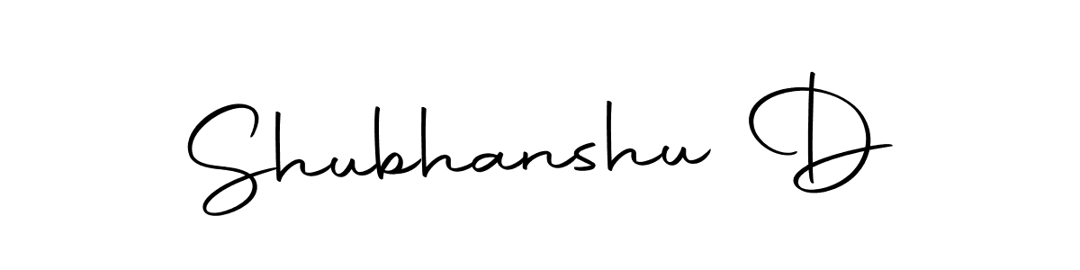 Shubhanshu D stylish signature style. Best Handwritten Sign (Autography-DOLnW) for my name. Handwritten Signature Collection Ideas for my name Shubhanshu D. Shubhanshu D signature style 10 images and pictures png