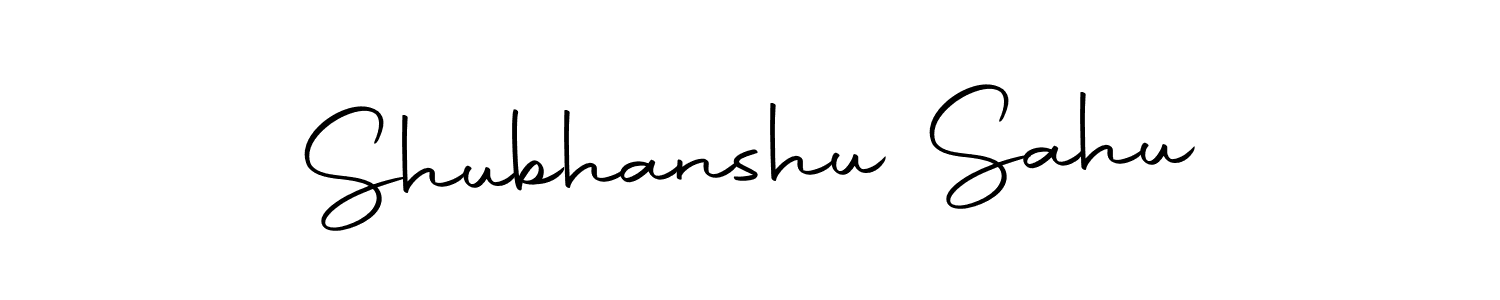 Create a beautiful signature design for name Shubhanshu Sahu. With this signature (Autography-DOLnW) fonts, you can make a handwritten signature for free. Shubhanshu Sahu signature style 10 images and pictures png