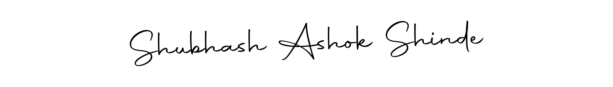 Autography-DOLnW is a professional signature style that is perfect for those who want to add a touch of class to their signature. It is also a great choice for those who want to make their signature more unique. Get Shubhash Ashok Shinde name to fancy signature for free. Shubhash Ashok Shinde signature style 10 images and pictures png