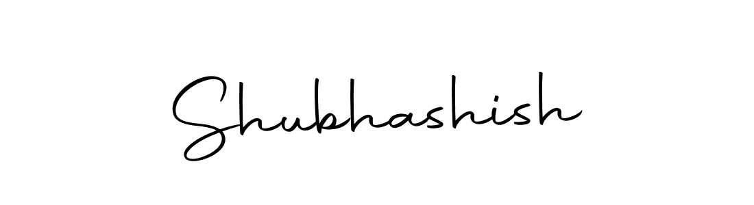 Create a beautiful signature design for name Shubhashish. With this signature (Autography-DOLnW) fonts, you can make a handwritten signature for free. Shubhashish signature style 10 images and pictures png