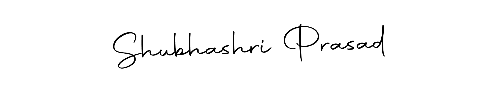 Make a beautiful signature design for name Shubhashri Prasad. With this signature (Autography-DOLnW) style, you can create a handwritten signature for free. Shubhashri Prasad signature style 10 images and pictures png