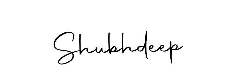 Create a beautiful signature design for name Shubhdeep. With this signature (Autography-DOLnW) fonts, you can make a handwritten signature for free. Shubhdeep signature style 10 images and pictures png