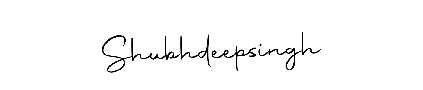 if you are searching for the best signature style for your name Shubhdeepsingh. so please give up your signature search. here we have designed multiple signature styles  using Autography-DOLnW. Shubhdeepsingh signature style 10 images and pictures png