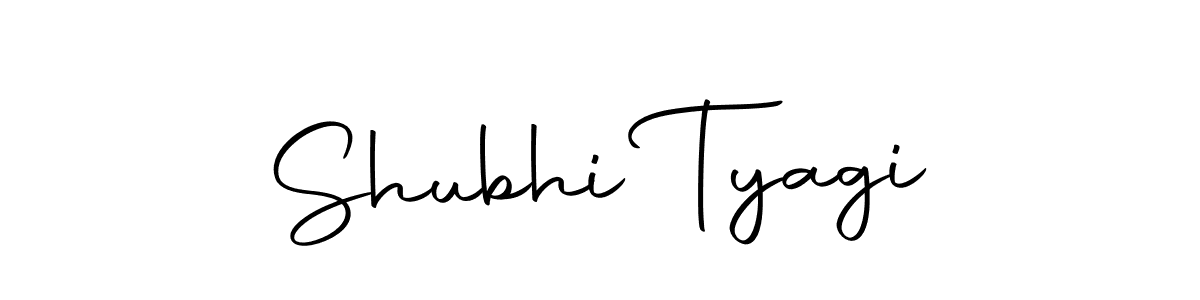 Design your own signature with our free online signature maker. With this signature software, you can create a handwritten (Autography-DOLnW) signature for name Shubhi Tyagi. Shubhi Tyagi signature style 10 images and pictures png