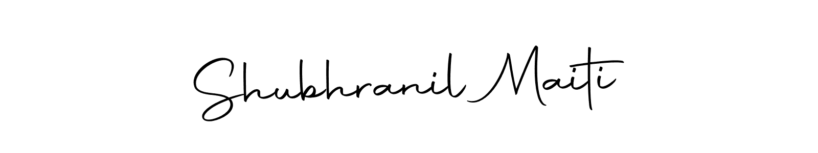 You can use this online signature creator to create a handwritten signature for the name Shubhranil Maiti. This is the best online autograph maker. Shubhranil Maiti signature style 10 images and pictures png