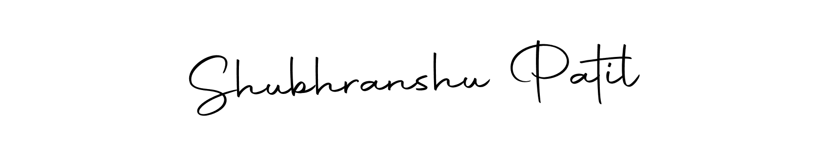 How to make Shubhranshu Patil signature? Autography-DOLnW is a professional autograph style. Create handwritten signature for Shubhranshu Patil name. Shubhranshu Patil signature style 10 images and pictures png