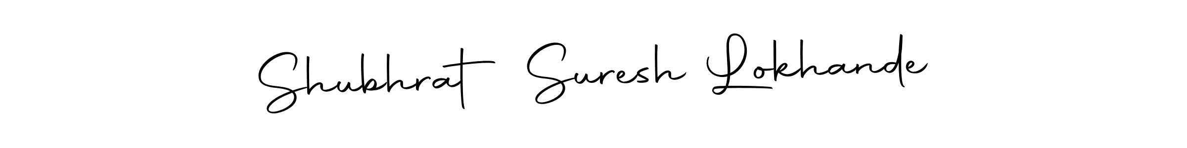 This is the best signature style for the Shubhrat Suresh Lokhande name. Also you like these signature font (Autography-DOLnW). Mix name signature. Shubhrat Suresh Lokhande signature style 10 images and pictures png