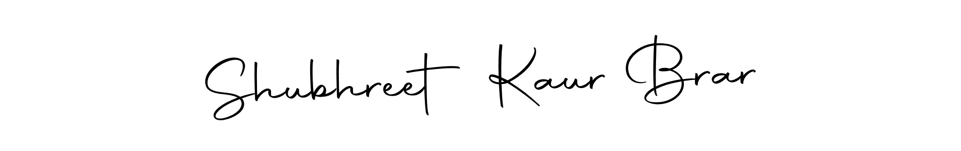 It looks lik you need a new signature style for name Shubhreet Kaur Brar. Design unique handwritten (Autography-DOLnW) signature with our free signature maker in just a few clicks. Shubhreet Kaur Brar signature style 10 images and pictures png