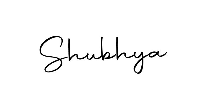 How to make Shubhya signature? Autography-DOLnW is a professional autograph style. Create handwritten signature for Shubhya name. Shubhya signature style 10 images and pictures png