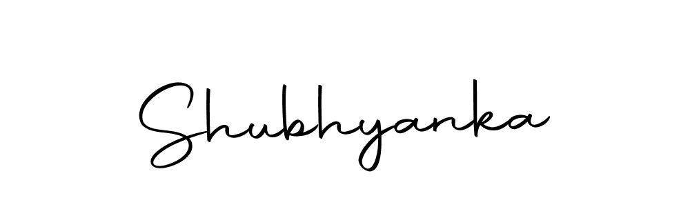 Shubhyanka stylish signature style. Best Handwritten Sign (Autography-DOLnW) for my name. Handwritten Signature Collection Ideas for my name Shubhyanka. Shubhyanka signature style 10 images and pictures png