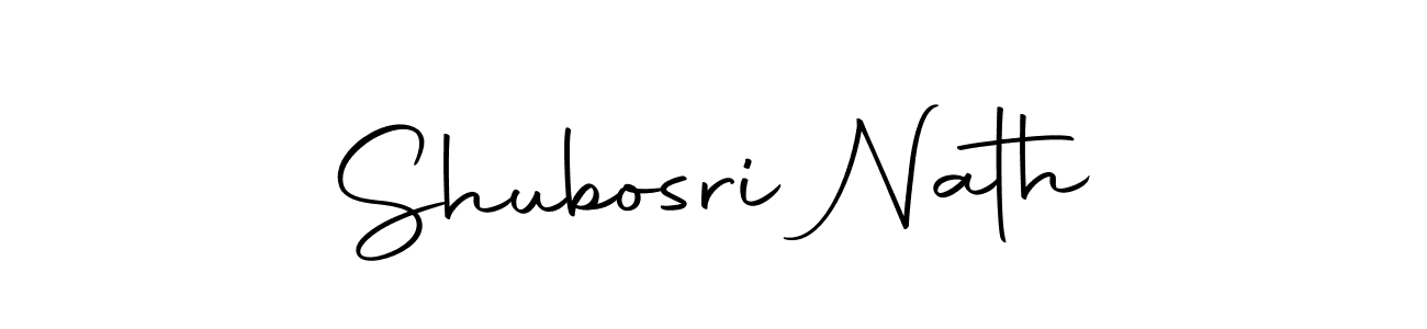 Make a beautiful signature design for name Shubosri Nath. Use this online signature maker to create a handwritten signature for free. Shubosri Nath signature style 10 images and pictures png