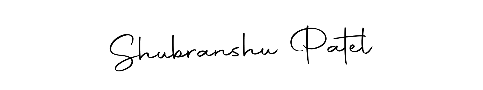 Similarly Autography-DOLnW is the best handwritten signature design. Signature creator online .You can use it as an online autograph creator for name Shubranshu Patel. Shubranshu Patel signature style 10 images and pictures png