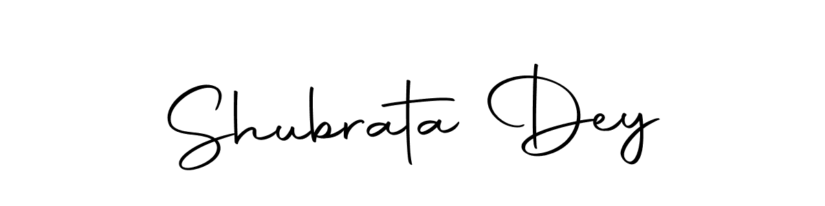 if you are searching for the best signature style for your name Shubrata Dey. so please give up your signature search. here we have designed multiple signature styles  using Autography-DOLnW. Shubrata Dey signature style 10 images and pictures png