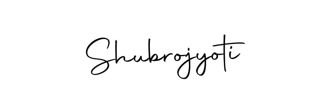 How to make Shubrojyoti signature? Autography-DOLnW is a professional autograph style. Create handwritten signature for Shubrojyoti name. Shubrojyoti signature style 10 images and pictures png