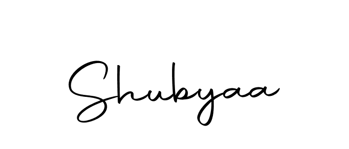 You should practise on your own different ways (Autography-DOLnW) to write your name (Shubyaa) in signature. don't let someone else do it for you. Shubyaa signature style 10 images and pictures png