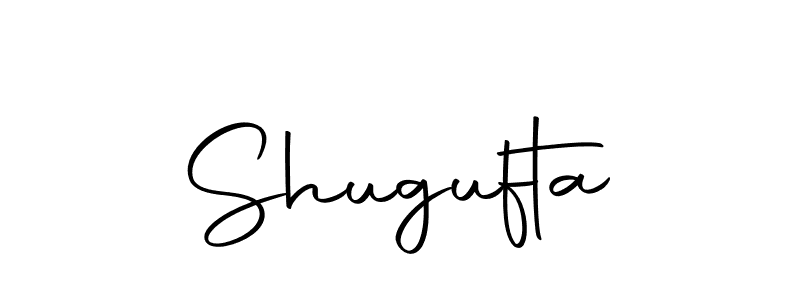 The best way (Autography-DOLnW) to make a short signature is to pick only two or three words in your name. The name Shugufta include a total of six letters. For converting this name. Shugufta signature style 10 images and pictures png