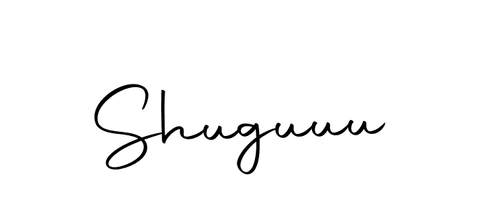 You should practise on your own different ways (Autography-DOLnW) to write your name (Shuguuu) in signature. don't let someone else do it for you. Shuguuu signature style 10 images and pictures png