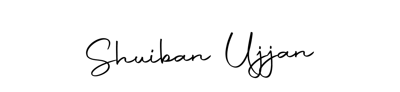 Make a beautiful signature design for name Shuiban Ujjan. With this signature (Autography-DOLnW) style, you can create a handwritten signature for free. Shuiban Ujjan signature style 10 images and pictures png