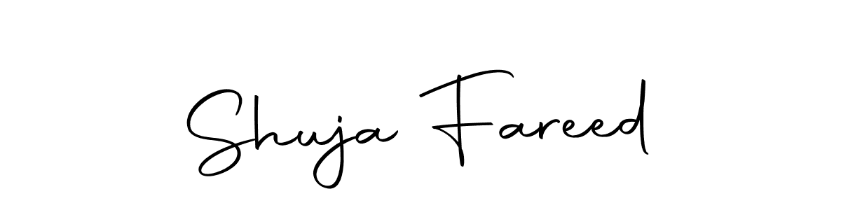 Use a signature maker to create a handwritten signature online. With this signature software, you can design (Autography-DOLnW) your own signature for name Shuja Fareed. Shuja Fareed signature style 10 images and pictures png