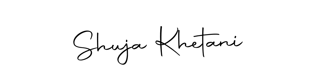 How to make Shuja Khetani signature? Autography-DOLnW is a professional autograph style. Create handwritten signature for Shuja Khetani name. Shuja Khetani signature style 10 images and pictures png