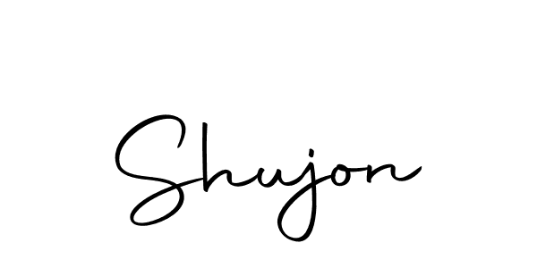 Use a signature maker to create a handwritten signature online. With this signature software, you can design (Autography-DOLnW) your own signature for name Shujon. Shujon signature style 10 images and pictures png