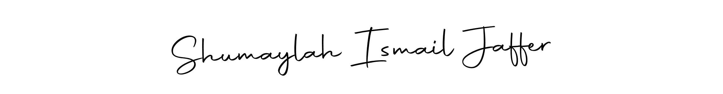 Also You can easily find your signature by using the search form. We will create Shumaylah Ismail Jaffer name handwritten signature images for you free of cost using Autography-DOLnW sign style. Shumaylah Ismail Jaffer signature style 10 images and pictures png