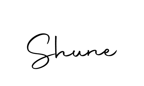 You should practise on your own different ways (Autography-DOLnW) to write your name (Shune) in signature. don't let someone else do it for you. Shune signature style 10 images and pictures png