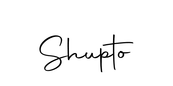 Use a signature maker to create a handwritten signature online. With this signature software, you can design (Autography-DOLnW) your own signature for name Shupto. Shupto signature style 10 images and pictures png