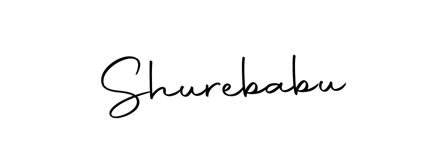 Create a beautiful signature design for name Shurebabu. With this signature (Autography-DOLnW) fonts, you can make a handwritten signature for free. Shurebabu signature style 10 images and pictures png