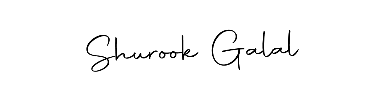 Make a beautiful signature design for name Shurook Galal. Use this online signature maker to create a handwritten signature for free. Shurook Galal signature style 10 images and pictures png