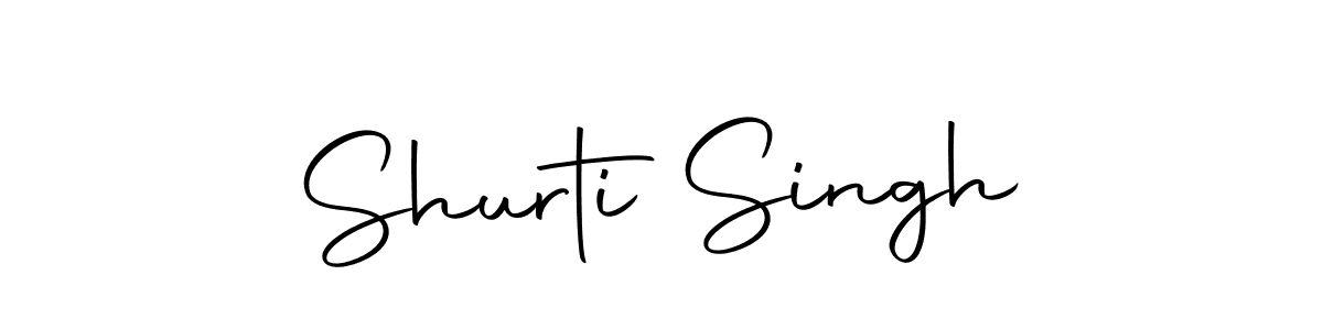 How to make Shurti Singh name signature. Use Autography-DOLnW style for creating short signs online. This is the latest handwritten sign. Shurti Singh signature style 10 images and pictures png