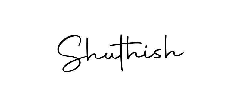 Make a beautiful signature design for name Shuthish. With this signature (Autography-DOLnW) style, you can create a handwritten signature for free. Shuthish signature style 10 images and pictures png