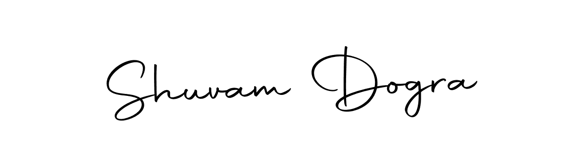 Design your own signature with our free online signature maker. With this signature software, you can create a handwritten (Autography-DOLnW) signature for name Shuvam Dogra. Shuvam Dogra signature style 10 images and pictures png