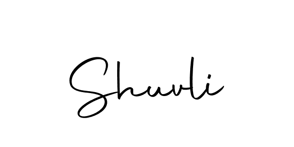 How to make Shuvli name signature. Use Autography-DOLnW style for creating short signs online. This is the latest handwritten sign. Shuvli signature style 10 images and pictures png