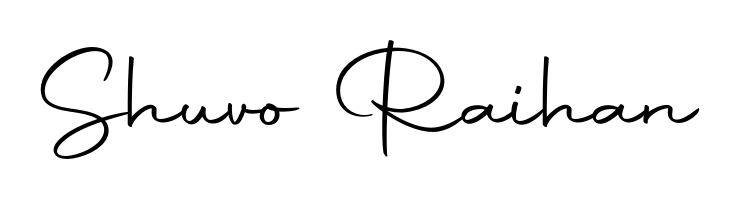 The Autography-DOLnW signature style provides a bold statement for name Shuvo Raihan. Designed for business owners, executives, and leaders. Shuvo Raihan signature style 10 images and pictures png