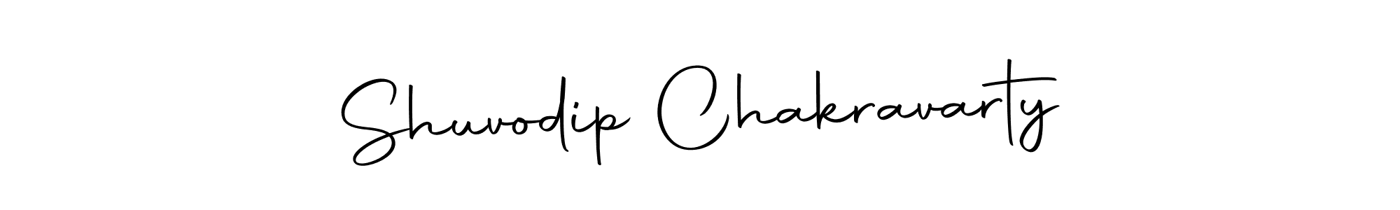 Make a beautiful signature design for name Shuvodip Chakravarty. With this signature (Autography-DOLnW) style, you can create a handwritten signature for free. Shuvodip Chakravarty signature style 10 images and pictures png