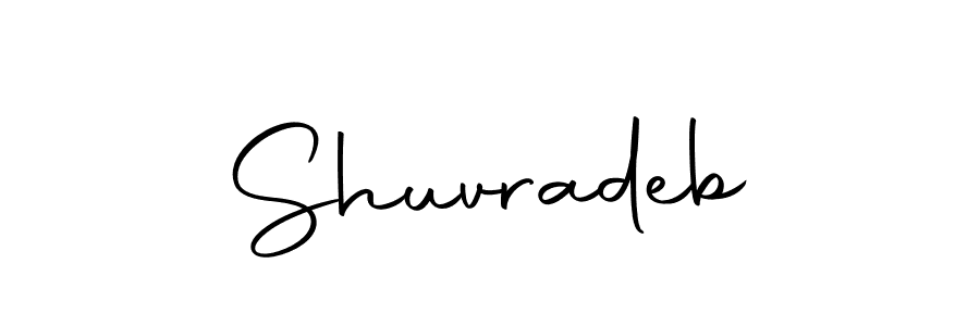 You can use this online signature creator to create a handwritten signature for the name Shuvradeb. This is the best online autograph maker. Shuvradeb signature style 10 images and pictures png