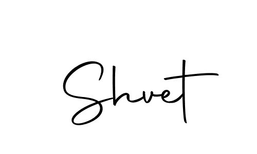 Design your own signature with our free online signature maker. With this signature software, you can create a handwritten (Autography-DOLnW) signature for name Shvet. Shvet signature style 10 images and pictures png