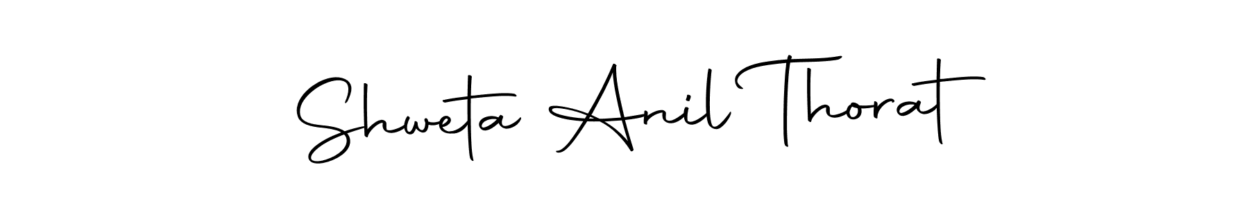 Design your own signature with our free online signature maker. With this signature software, you can create a handwritten (Autography-DOLnW) signature for name Shweta Anil Thorat. Shweta Anil Thorat signature style 10 images and pictures png