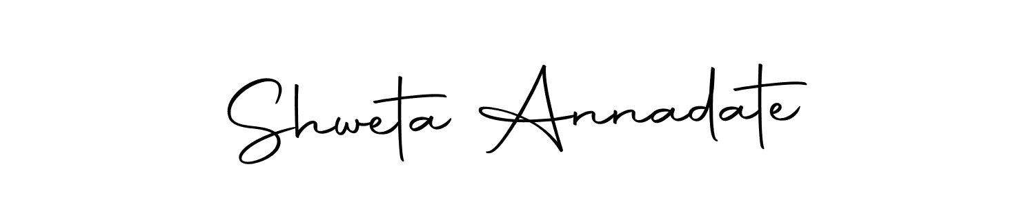 Make a beautiful signature design for name Shweta Annadate. Use this online signature maker to create a handwritten signature for free. Shweta Annadate signature style 10 images and pictures png