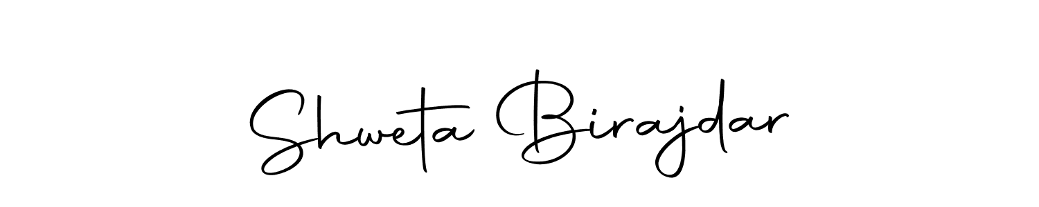 Make a beautiful signature design for name Shweta Birajdar. With this signature (Autography-DOLnW) style, you can create a handwritten signature for free. Shweta Birajdar signature style 10 images and pictures png