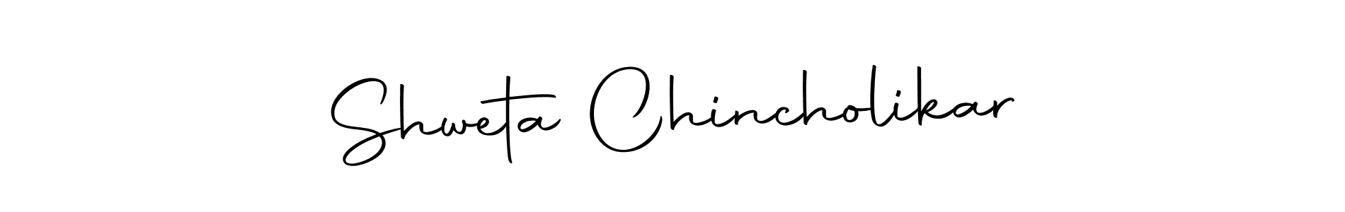 Design your own signature with our free online signature maker. With this signature software, you can create a handwritten (Autography-DOLnW) signature for name Shweta Chincholikar. Shweta Chincholikar signature style 10 images and pictures png